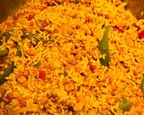 A picture of step 7 of Quick Ham with Rice 🍚.