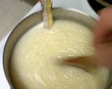 A picture of step 3 of Orange Creamsicle Fudge.