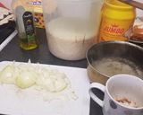 A picture of step 8 of Rice and meat.