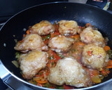 Foto del paso 6 de la receta: Pollo con salsa y verduras