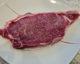 Foto del paso 2 de la receta: Entrecot de ternera con pimientos del padrón