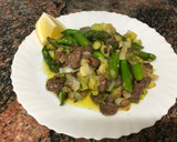 Foto del paso 4 de la receta: Wok de mollejas con verduras