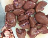 عکس مرحله 2 از دستور خوراک قلوه با قارچ