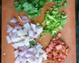 A picture of step 1 of Mini Idli noodles.