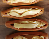 Baconnel és sajttal töltött virsli recept fázis 4 fotója