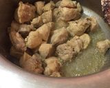 A picture of step 5 of White chicken karahi.