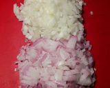 Foto del paso 3 de la receta Lomo de bonito en salsa de dos tipos de cebolla y ras el hanout
