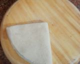 A picture of step 2 of Bell parathas.