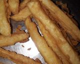 फ्रेंच फ्राइज फिंगरस पकोरा (French fries Fingers pakora recipe in Hindi) रेसिपी चरण 3 फोटो
