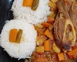 صورة لخطوة 2 من وصفة ارز بمرق الخضار