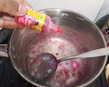Foto langkah ke 4 dari resep Puding nutrijel susu maizena merah putih.
