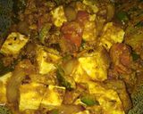 कढा़ई पनीर(kadai paneer recipe in hindi) रेसिपी चरण 3 फोटो