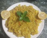 वेज दलिया पोहा (veg daliya poha recipe in Hindi) रेसिपी चरण 3 फोटो