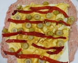 Foto del paso 6 de la receta: Rollito de carne picada relleno