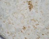 A picture of step 1 of Vegetable Rice.