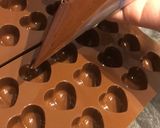 Une image de l'étape 2 de Coeur de chocolat.