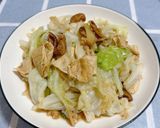 高麗菜燒豆皮的食譜步驟5照片