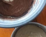 Foto langkah ke 4 dari resep Bolu Kukus Pisang Coklat.