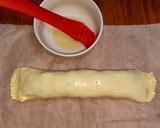 Foto del paso 9 de la receta: Pan de jamón con masa de hojaldre