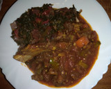 A picture of step 6 of Carrot chapati#wheatflourchallenge#4wkschallenge.
