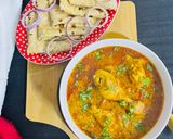 A picture of step 12 of Patiala Chicken.