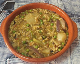 Foto del paso 6 de la receta: Guiso arroz integral, soja verde con verduras