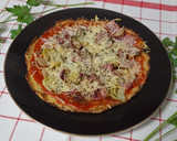 Foto del paso 5 de la receta: Pizza de base de coliflor