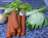 Foto del paso 1 de la receta: Crema de verduras