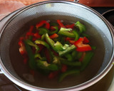 Foto del paso 2 de la receta: Wok de verduras con pavo, conejo y fideos de arroz