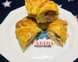 Foto del paso 4 de la receta: Rosca de Pan con Queso, Tocino, Salchichas!