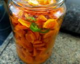 A picture of step 2 of Raw Turmeric Pickle.