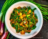 A picture of step 4 of Spring Onion Subji / Khariyu.