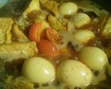 Foto langkah ke 4 dari resep Semur Telur dan Tahu.