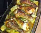 Foto del paso 10 de la receta: Jamoncitos de pollo al horno con patatas y verduras