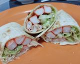 รูปขั้นตอนการทำที่ 4 ของ 🌯🥬🦀สลัดปูอัดงาญี่ปุ่นโรล