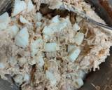 Chicken and eggs cheese sandwiches with french fries recipe step 1 photo