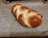 Egyszerű 4 szálas fonott kalács recept fázis 12 fotója