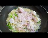 A picture of step 2 of Sarson ka Saag.