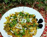 A picture of step 4 of Kabuli Chana Sundal.