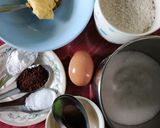 รูปขั้นตอนการทำที่ 1 ของ เค้กเนื้อผสมรสกาแฟ+วานิลลา