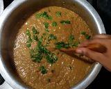 A picture of step 5 of Haleem Mix .