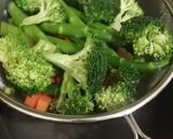 Foto del paso 19 de la receta: Medallones de res sellados con salsa holandesa y verduras al vapor