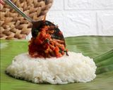 Foto langkah ke 6 dari resep Sego Gegok Sambel Teri.