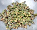 A picture of step 3 of Crispy Okra.