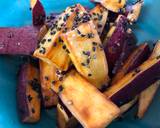 Soy sauce and Honey Fried Sweet Potato recipe step 4 photo