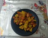 गाजर आलू की सब्जी (gajar aloo ki sabzi recipe in Hindi) रेसिपी चरण 4 फोटो