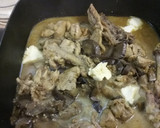 Foto del paso 8 de la receta: Pollo con berenjena en crema de vegetales