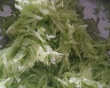 A picture of step 1 of Cucumber raita.