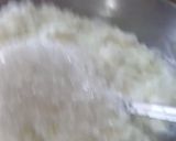 2 लेयर नारियल की बर्फी रेसिपी चरण 3 फोटो