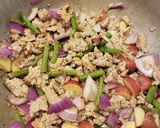 A picture of step 3 of Chicken picada.